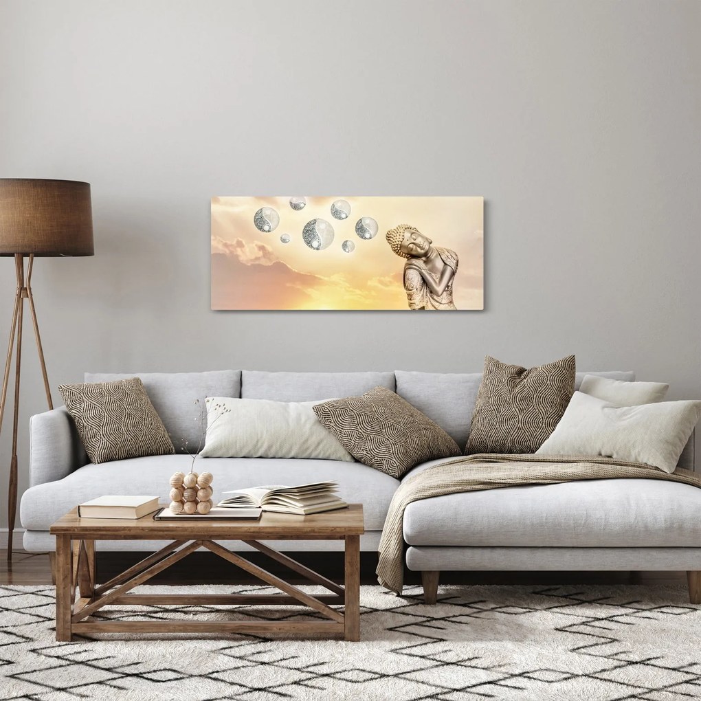 Tablou - Timp pentru meditații (120x50 cm)
