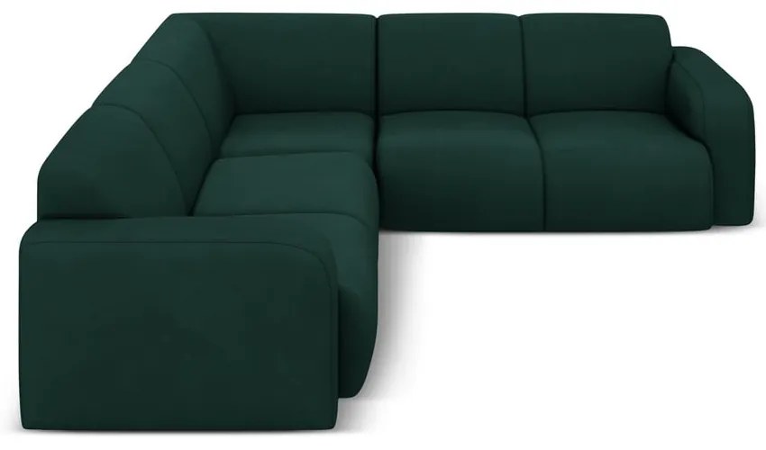 Colțar verde închis (cu colț variabil/în formă de ”L”) Molino – Micadoni Home