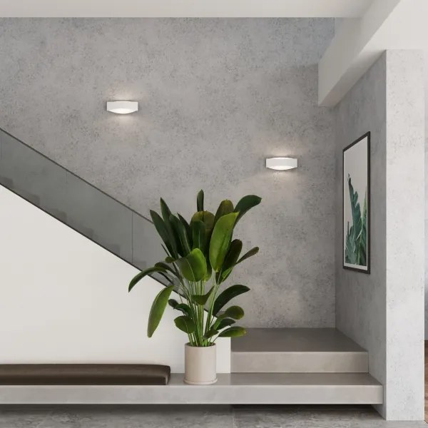 Sollux SL.1188 - Aplica de perete TONI 1xG9/8W/230V albă