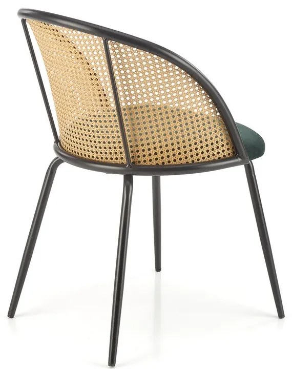 Scaun de bucaterie Nebel, verde