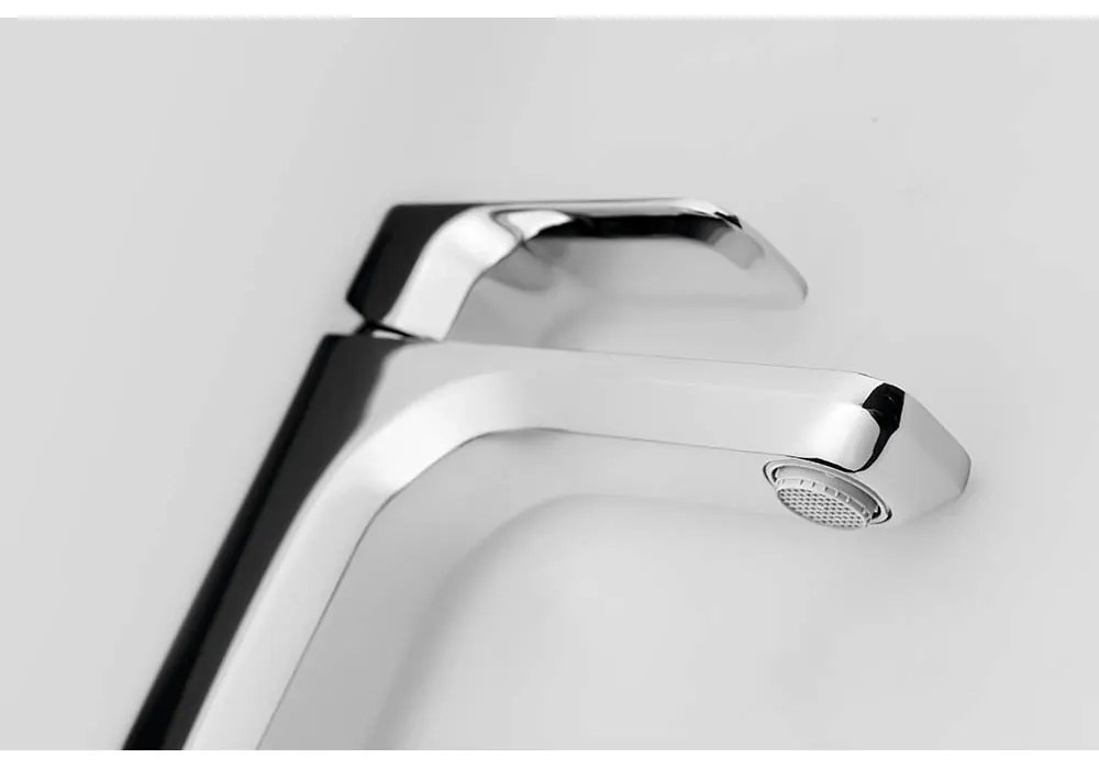 Baterie argintiu-lucios pentru chiuvetă înaltă Spy – Sapho