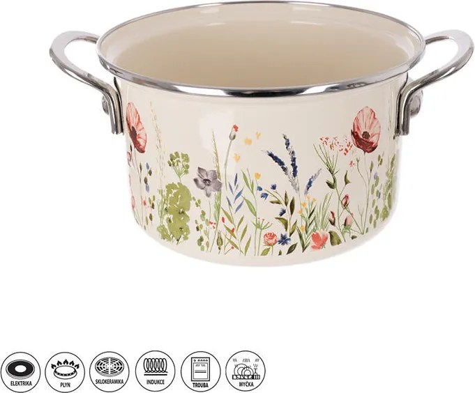 Oală emailată MAC 3 l