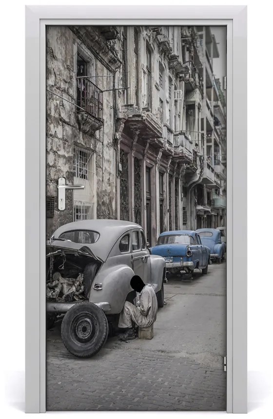Autocolante pentru usi usa autoadeziv Havana