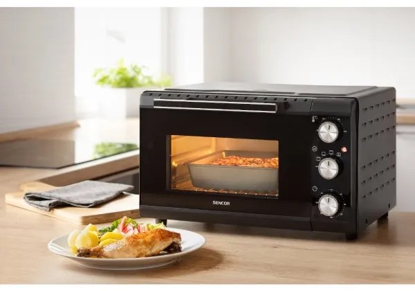 Cuptor electric Sencor 20 l 1650W/230V negru