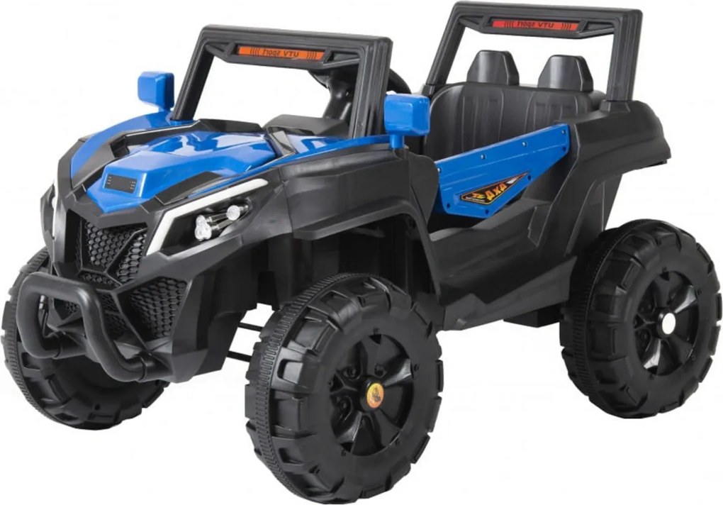 Masinuta Electrica cu acumulator pentru copii NOVOKIDS™ Atlantis Buggy UTV , 2 locuri, Cu faruri luminoase, Telecomanda, 3-8 ani , max 35 kg , 12V,