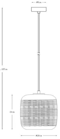 Lustră pe cablu ERYN 1xE27/60W/230V Lucide 70483/01/11