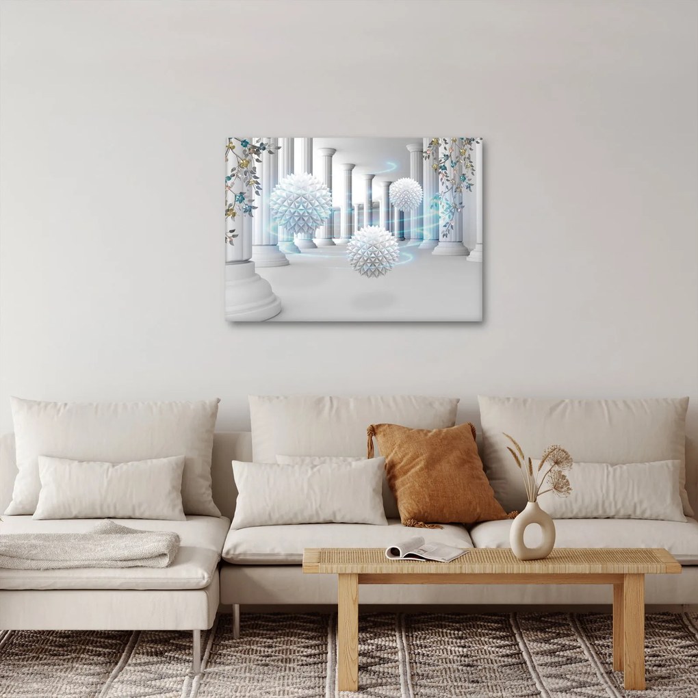 Tablou abstract în stil antic (70x50 cm)