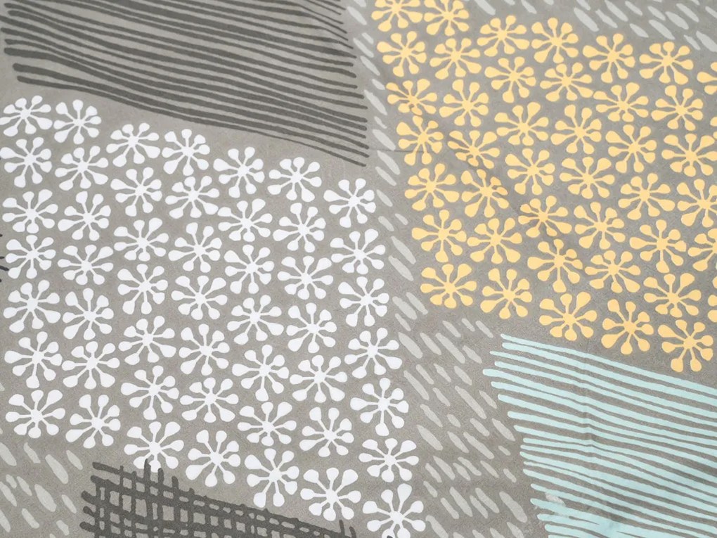Lenjerie de pat din microfibra PATCH ELEGANCE maro Dimensiune lenjerie de pat: 70 x 80 cm | 140 x 200 cm