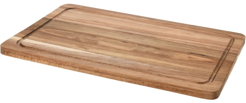 Tăviță de tăiat din lemn WOOD, 37 x 25 x 1,6 cm