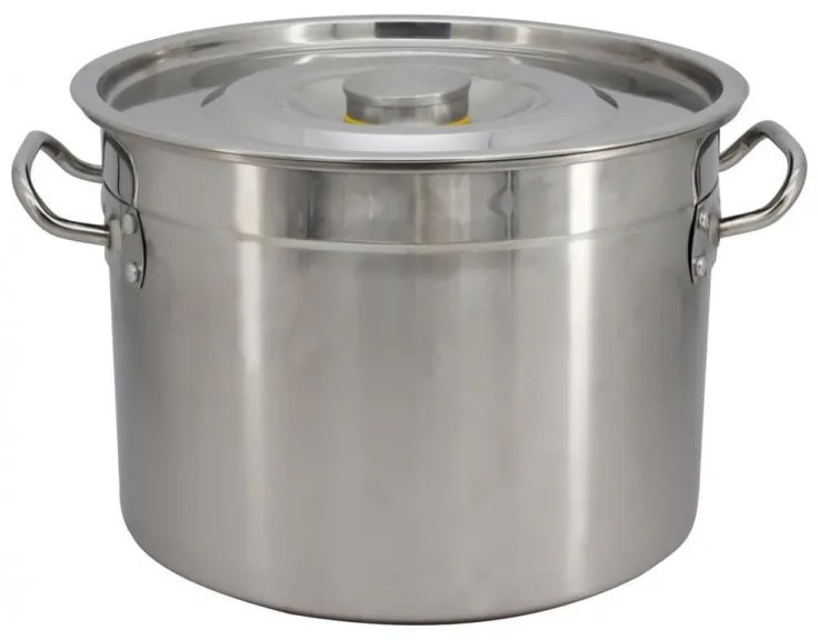 Oala cu capac, Cazan Rosberg R51211A60S, 62 cm, 84.5L, Inox