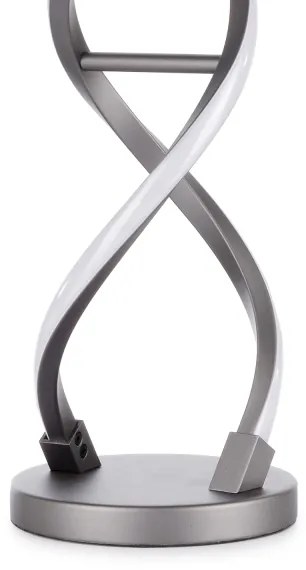 Lampă LED de masă ONLI DNA LED/12W/230V 4000K 48,5 cm argintiu