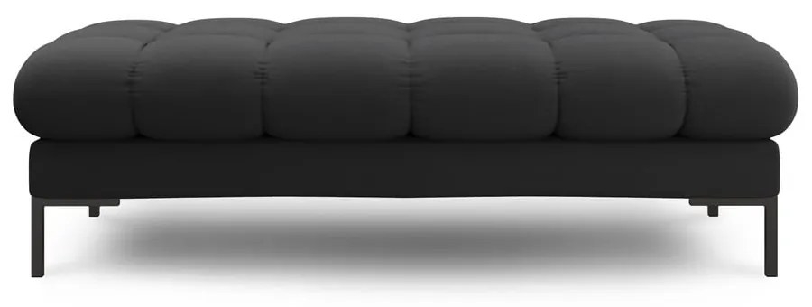 Bancă gri închis capitonată Bali – Cosmopolitan Design