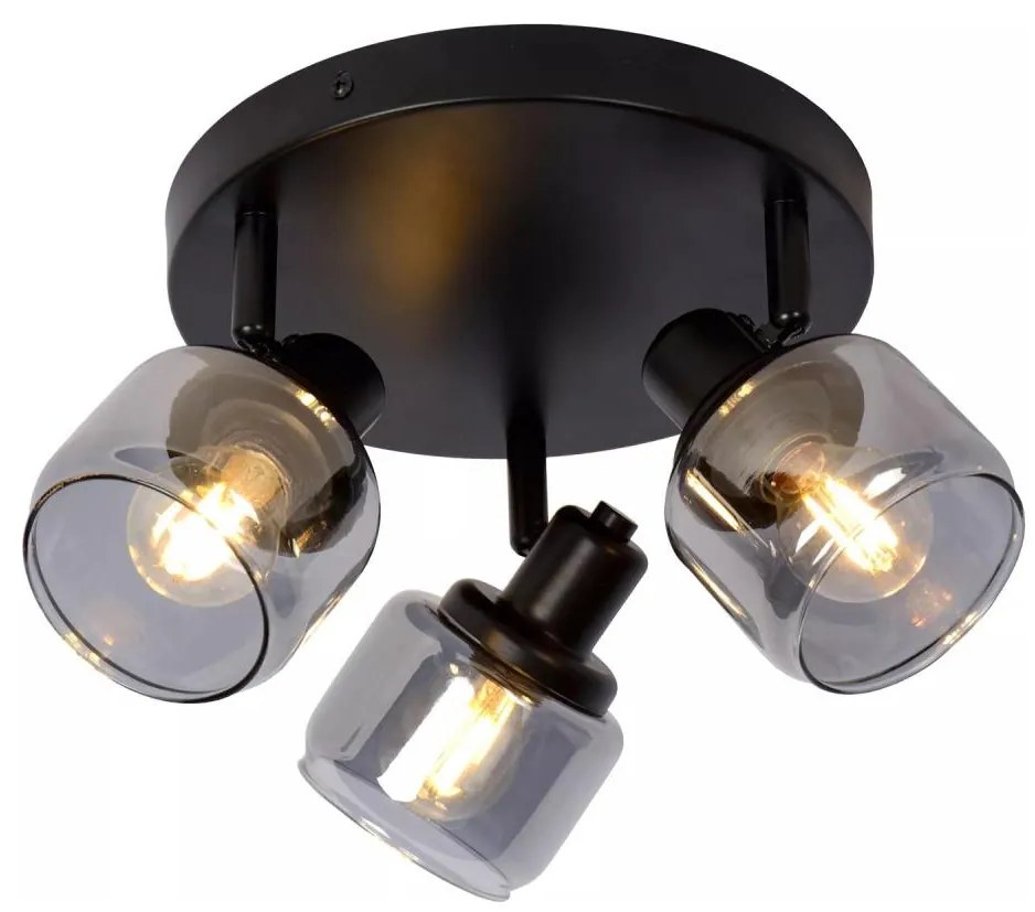 Spot Lucide 77979/13/30 BJORN 3xE14/40W/230V negru