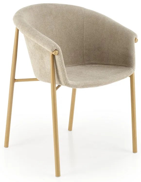 Scaun de bucaterie Lester, bej