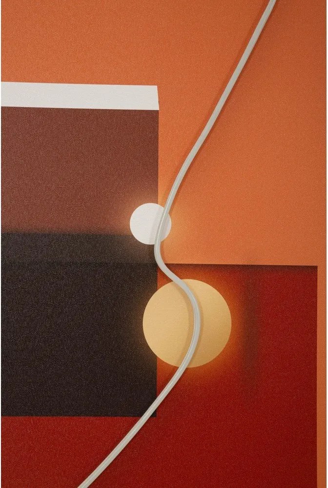 Tablou cu ramă/pe pânză imprimat 50x150 cm LED – Mauro Ferretti