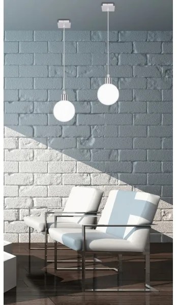 Lustră pe cablu ODEN 1xG9/40W/230V d. 12 cm