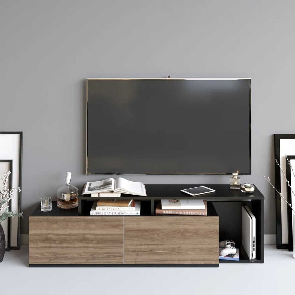 Măsuță pentru televizor Nexera Black