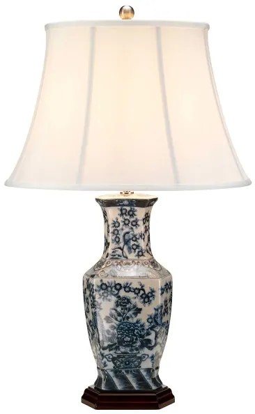 Lampă de masă Elstead BLUE-HEX-TL BLUE HEX 1xE27/60W/230V