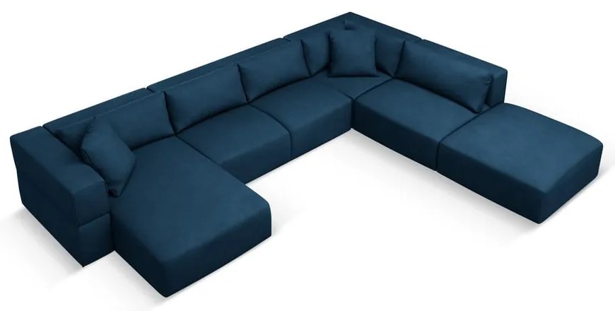 Colțar albastru (cu colț pe partea dreaptă/în formă de "U") Esther – Milo Casa