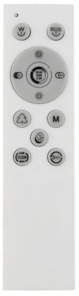 Plafonieră RGBW dimabilă BOLLY LED/20W/230V Globo 41372-24 + telecomandă