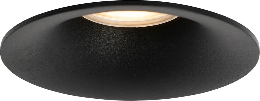 Spot încastrat inteligent negru, incl. Wifi GU10 50mm - Gijs