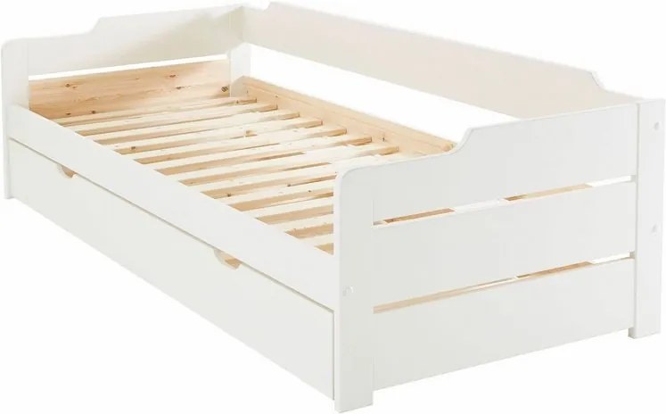 Daybed Reete pat extensibil alb 90/200 cm