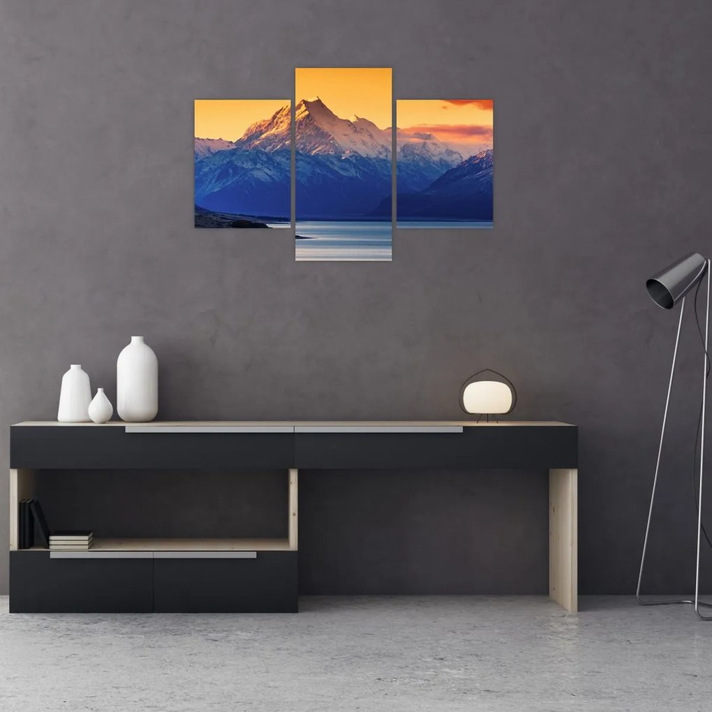 Tablou - Lacul Pukaki (90x60 cm)