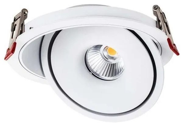 LED spot încastrat 20W 230V 3000/4000/6400K pr.16,5 cm alb