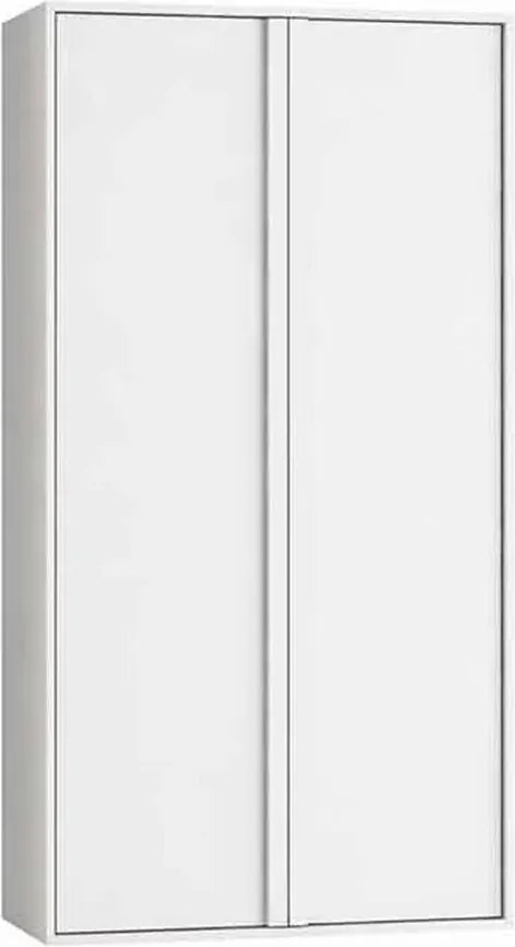 Dulap coloana mare suspendat KolpaSan Storia 2 usi 80x150 cm finisaj alb