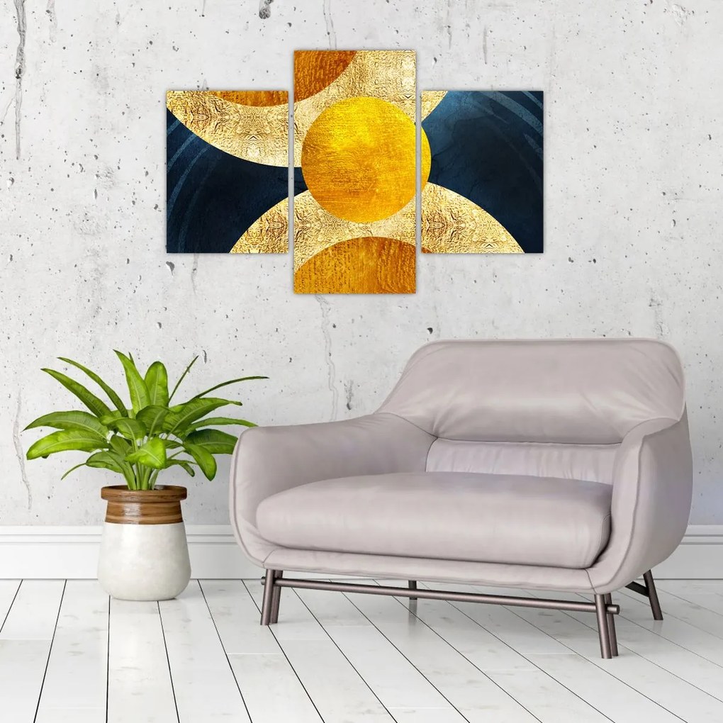 Tablou - Cercuri (90x60 cm)