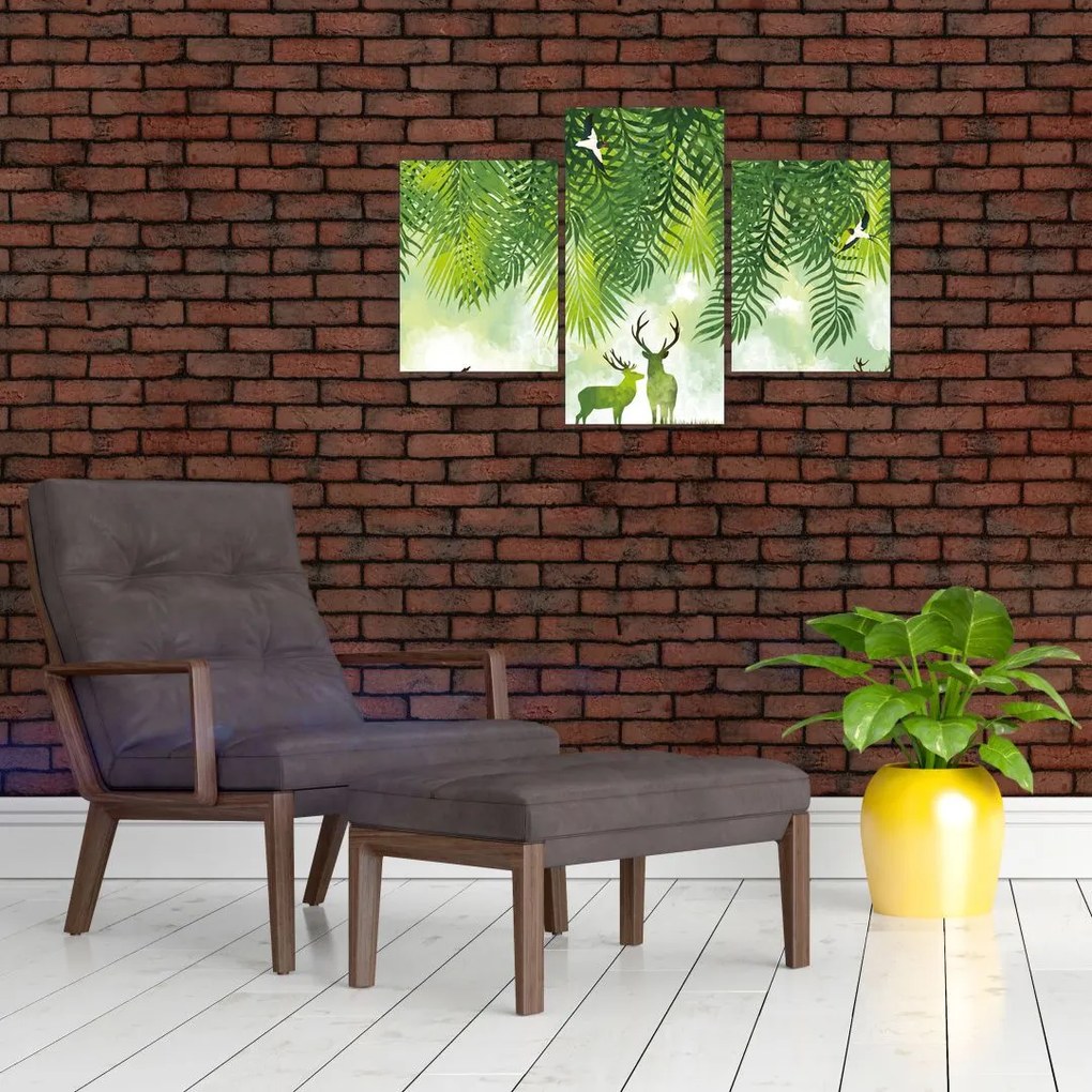 Tablou - Ceb în pădure (90x60 cm)