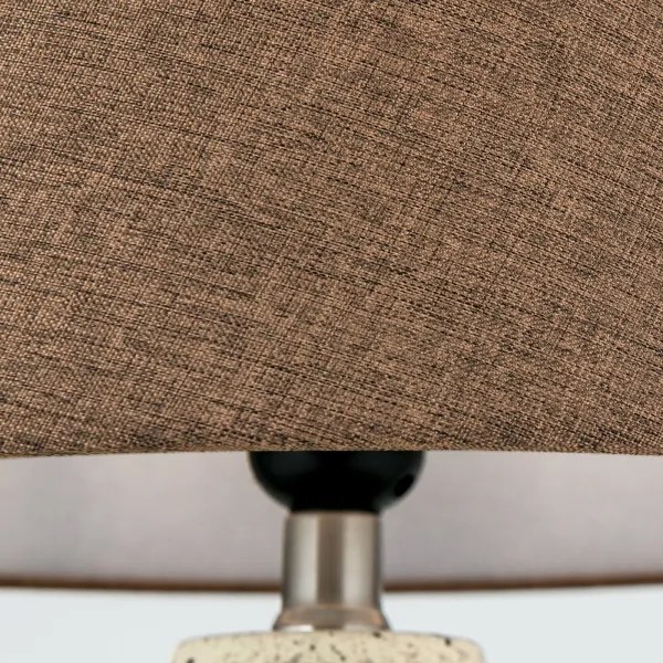 Lampă de masă Orion LA 4-1228 MASAI 1xE27/40W/230V ceramică maro/bej