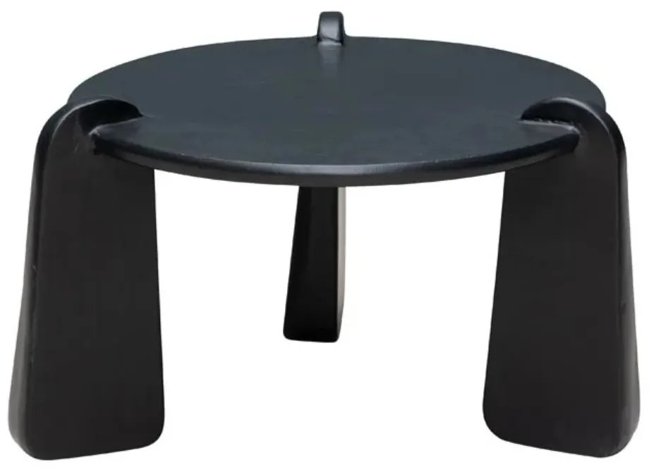 Masuta de cafea, rotunda, din aluminiu, Carnac