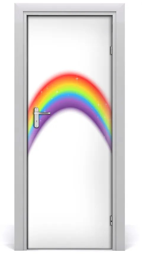 Autocolante pentru usi Rainbow de perete
