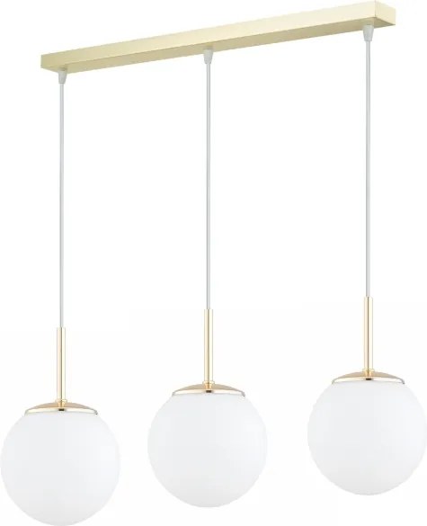 Brilagi - Lustra suspendată pe cablu MILO 3xE27/60W/230V aurie