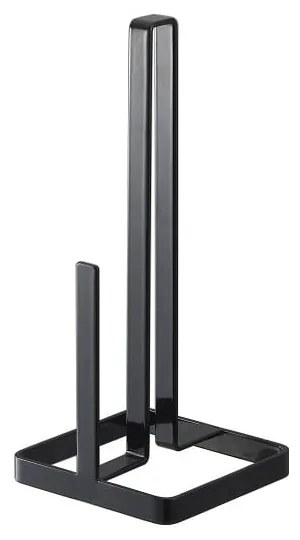 Suport pentru prosoape din hârtie YAMAZAKI Tower, negru