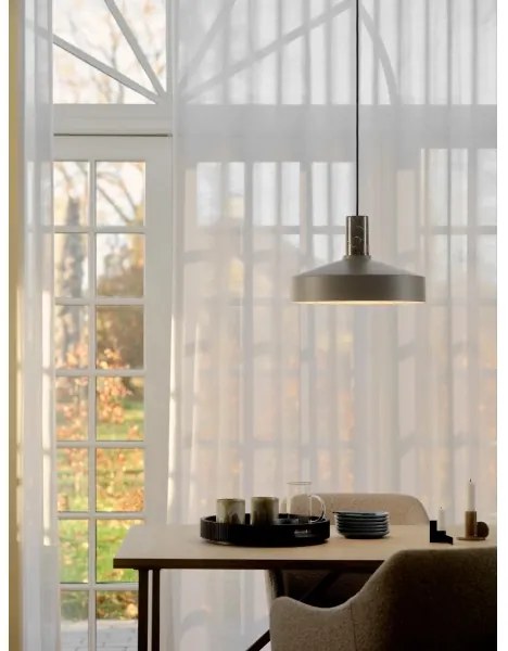 Lustră pe cablu Nordlux ELVAS 1xE27/60W/230V d. 37,5 cm maro