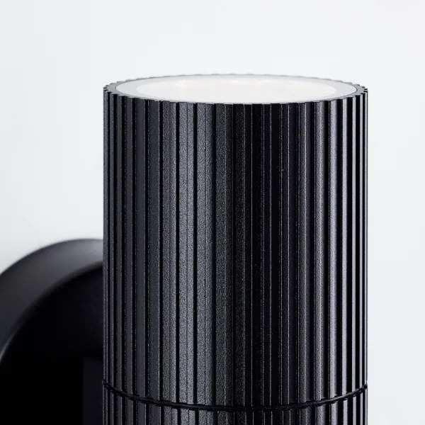 Aplică de exterior Brilliant KEOLA 2xGU10/10W/230V IP44 negru