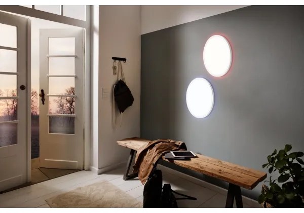 Plafonieră LED RGBW dimabilă ROVITO-Z LED/16,5W/230V alb Eglo 900087