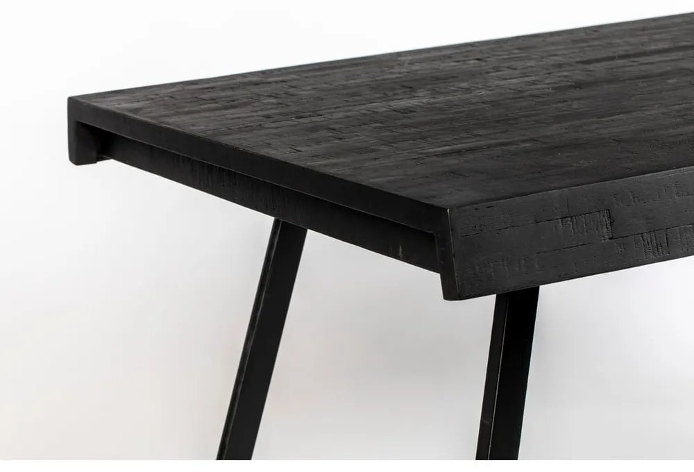 Masă de dining lemn masiv de tec 100x220 cm Suri – White Label