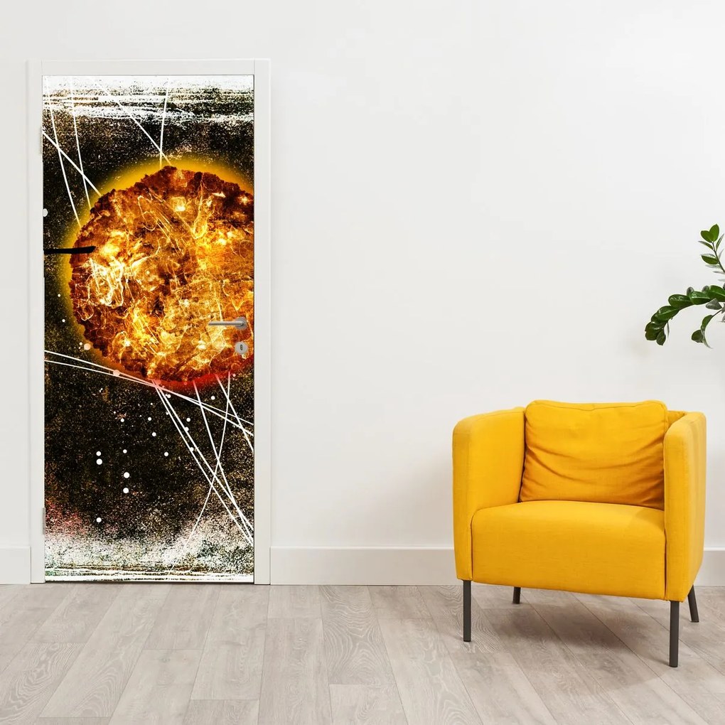 Fototapet pentru ușă - Pictură antică (95x205cm)