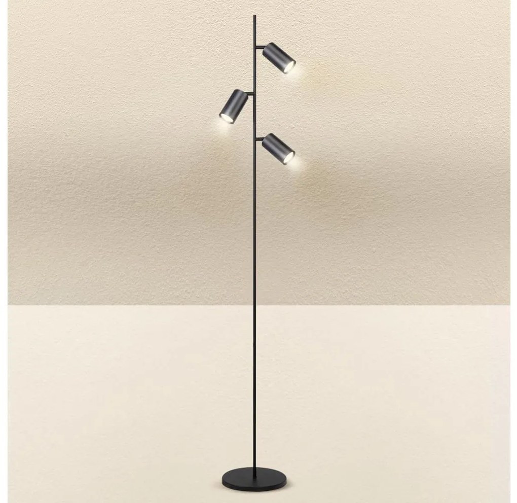 Lampadar Brilagi SELE 3xGU10/30W/230V negru