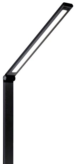 Lampă LED de birou cu încărcare wireless LED/10W/230V negru