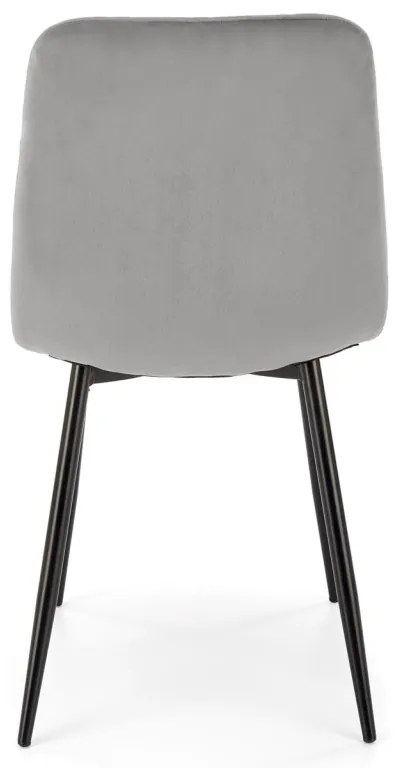 Scaun K525 velvet gri