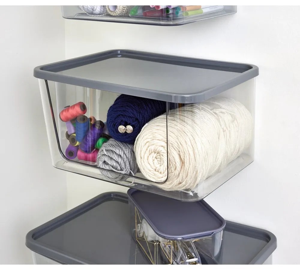 Cutie de depozitare de perete din plastic reciclat iD Wallspace - iDesign