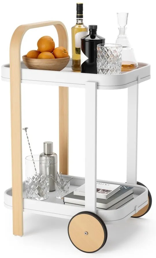Măsuță de servire cu roți 44x53 cm Bellwood – Umbra