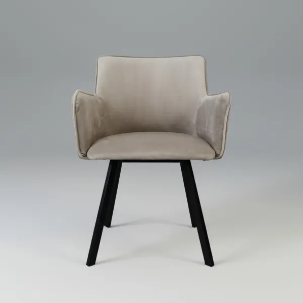 Scaun de sufragerie AMELIA taupe