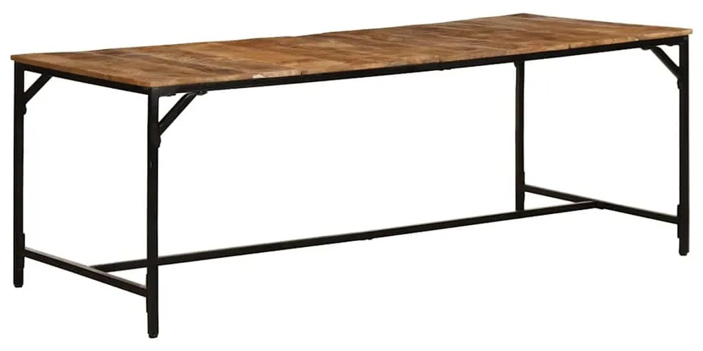 vidaXL Masa de sufragerie 200x100x75 cm lemn masiv de mango brut