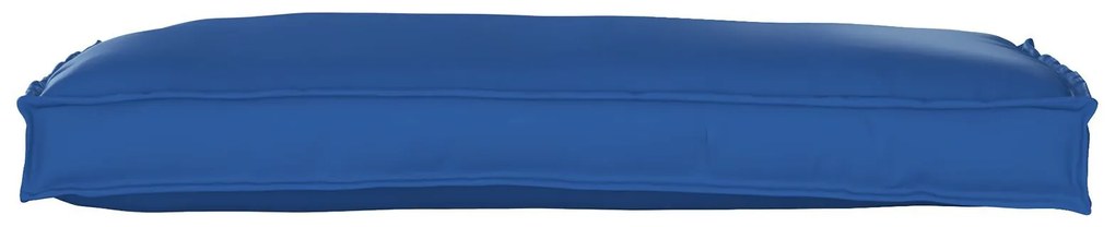 vidaXL Pernă pentru bancă din paleți Albastru regal 100 x 40 x 8 cm
