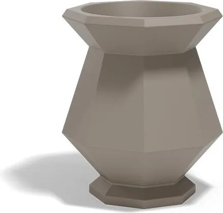 Ghiveci plante design decorativ modern exterior/interior ORIGAMI KASHI 62,5x62,5x80cm